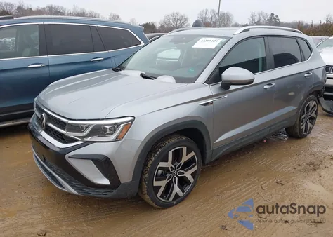 2022 Volkswagen Taos 1.5T Sel из США, поврежденный, VIN 3VV2X7B22NM053395